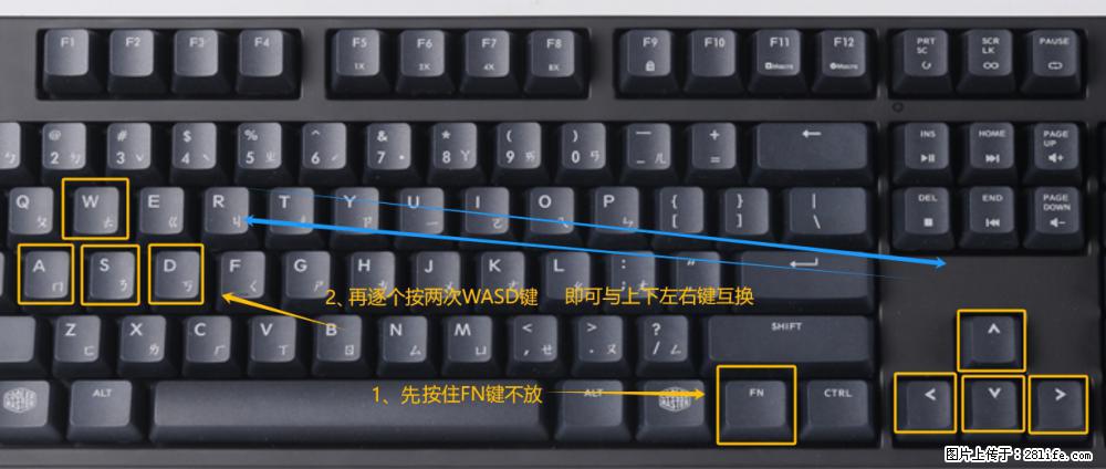 键盘，怎样把wasd键与上下左右方向键互换？ - 生活百科 - 咸宁生活社区 - 咸宁28生活网 xianning.28life.net